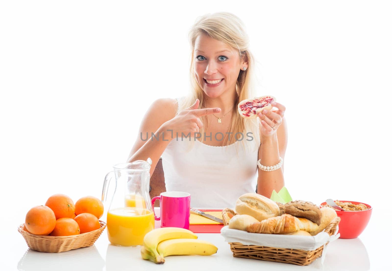 Covered table