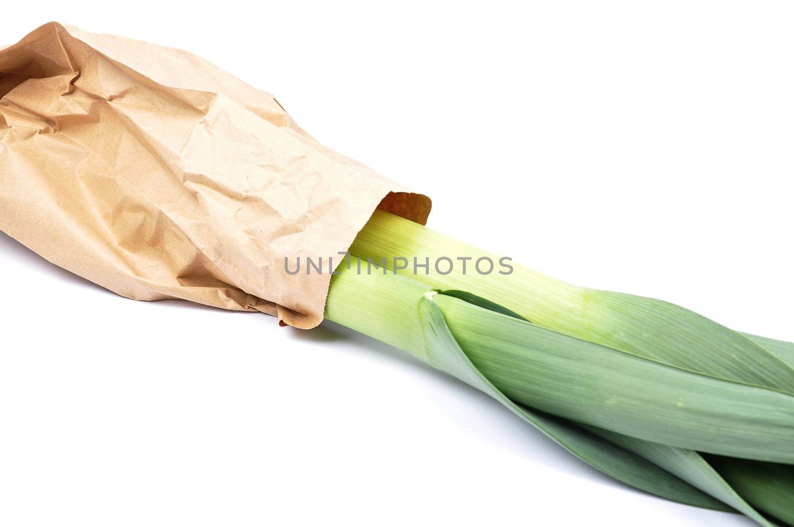 Vegetables in paper bags