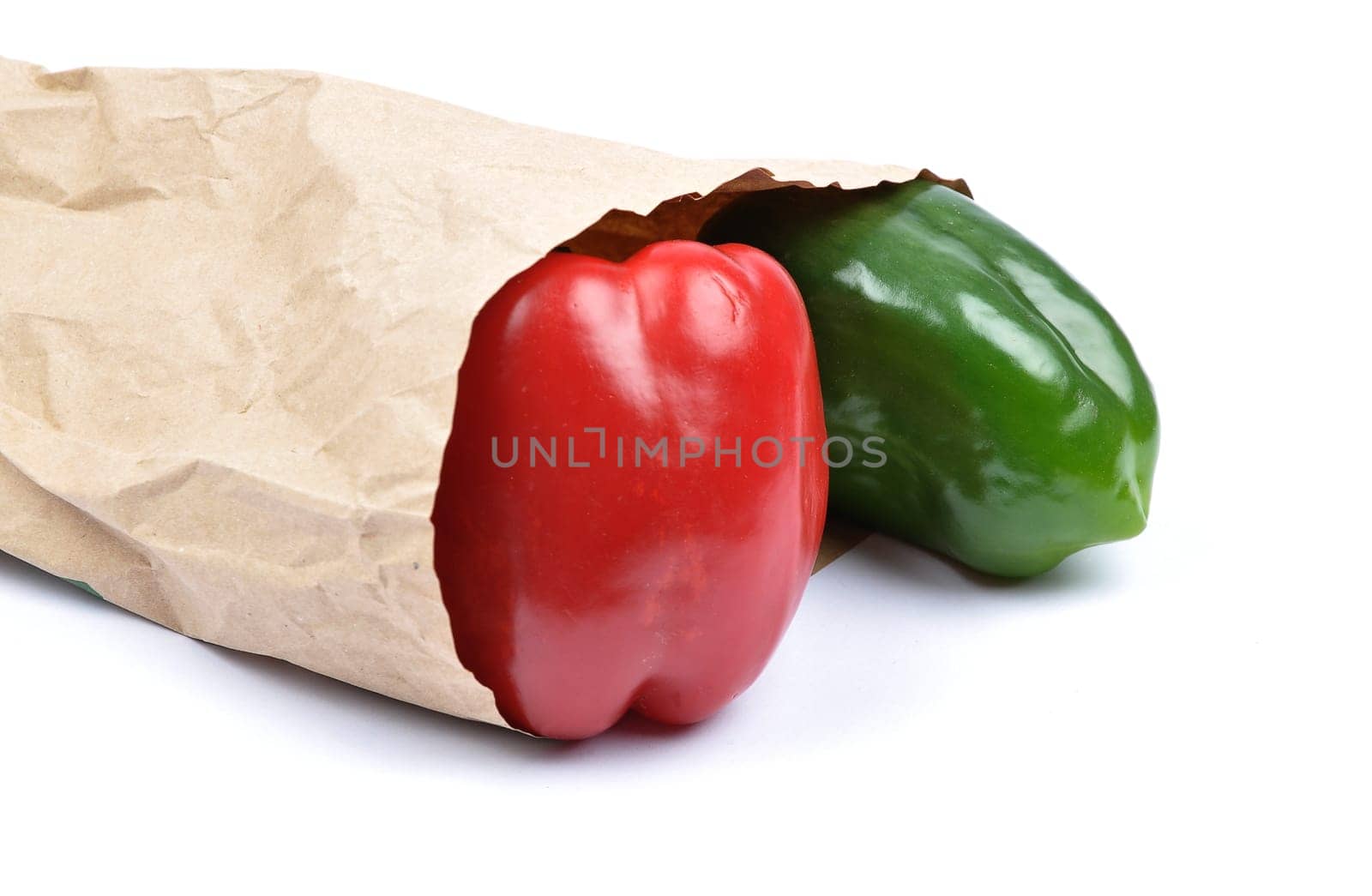 Paprika in paper bag