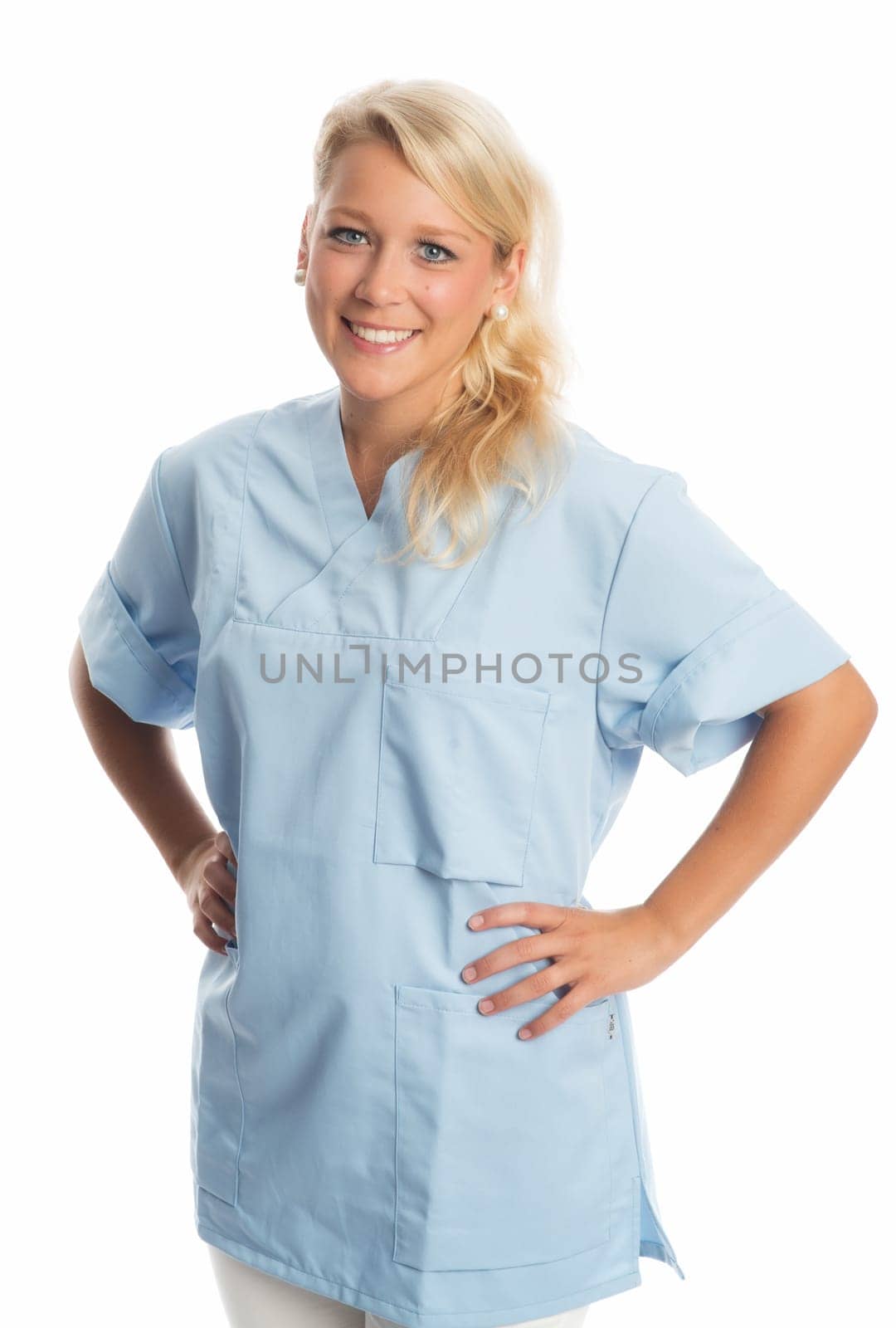 Self-confident nurse