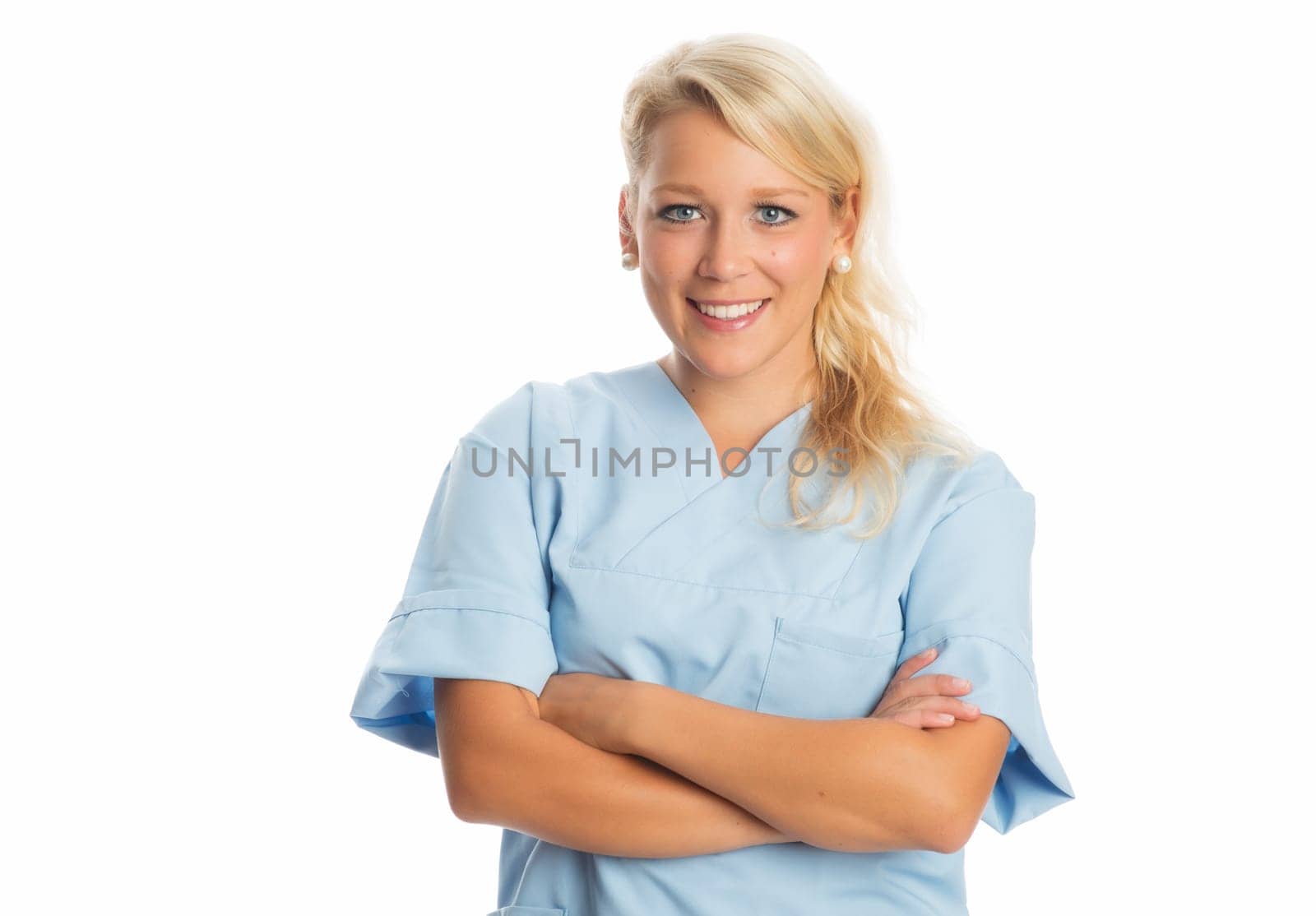 Self-confident nurse