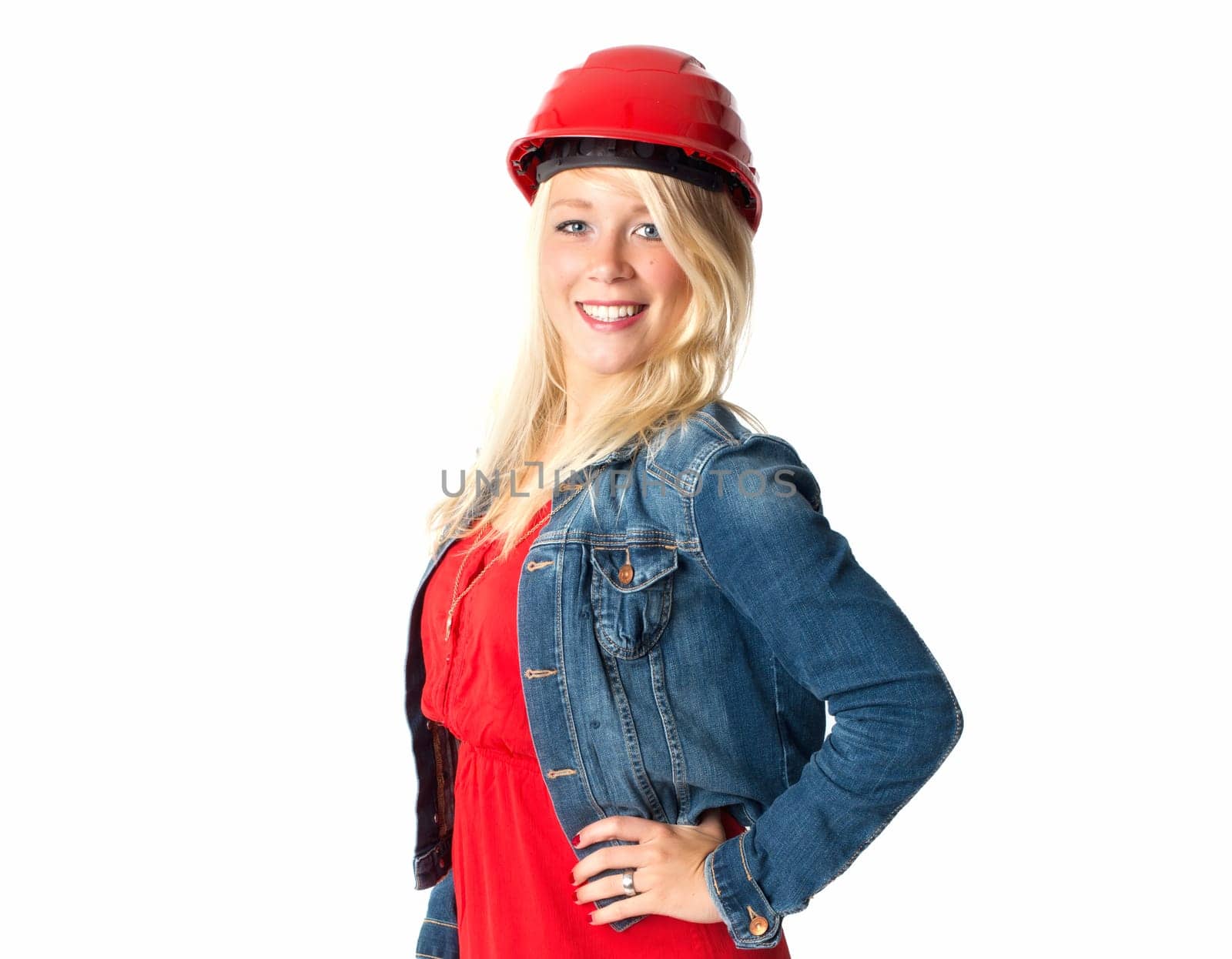 Female construction manager
