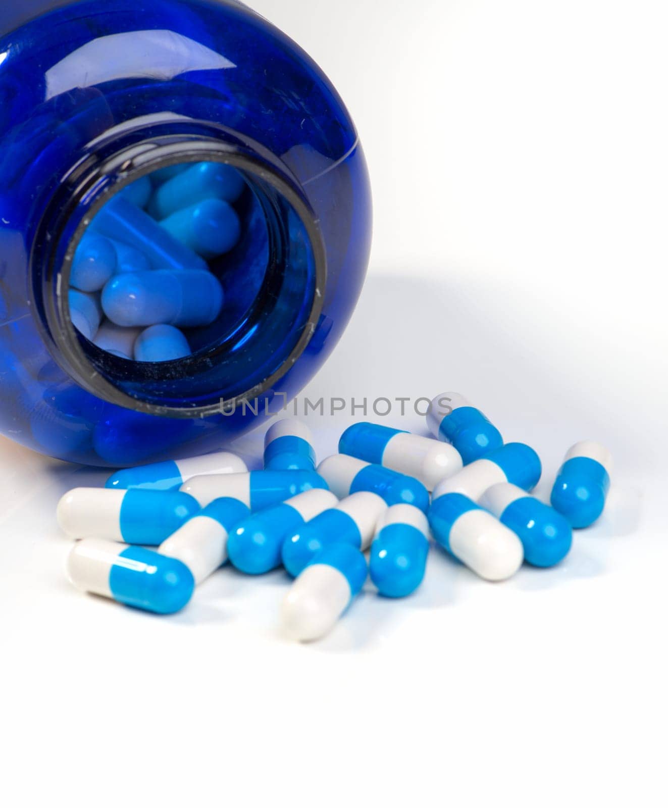 Food supplement in glass