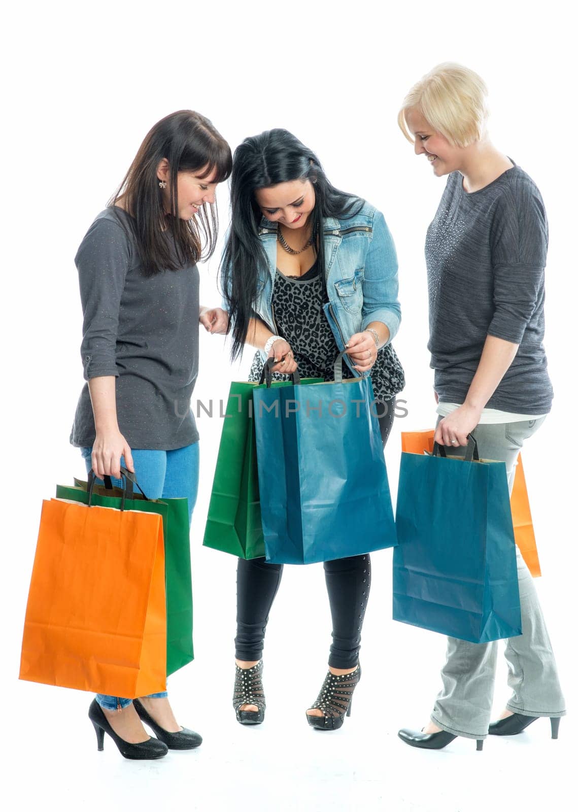 Girlfriends shopping