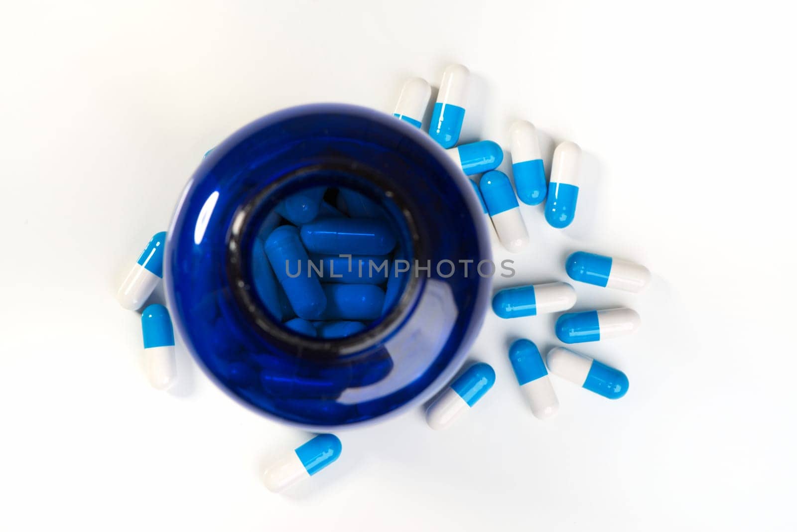 Food supplement in glass