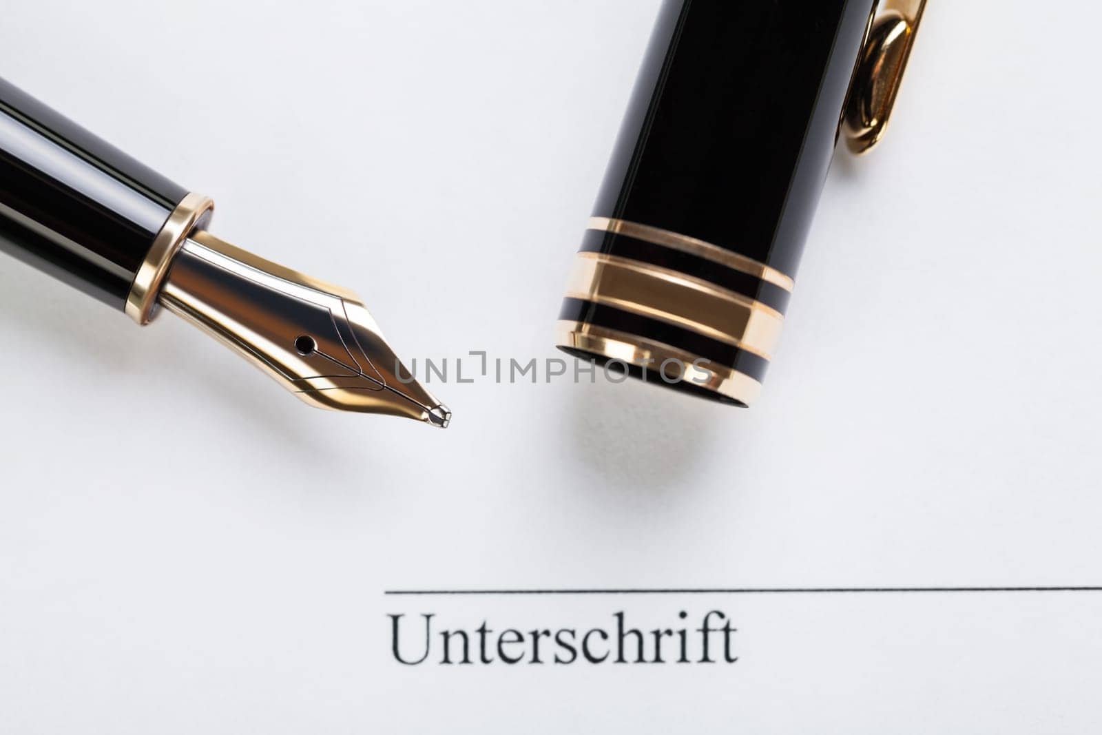 signature signature with filler on paper business details macro