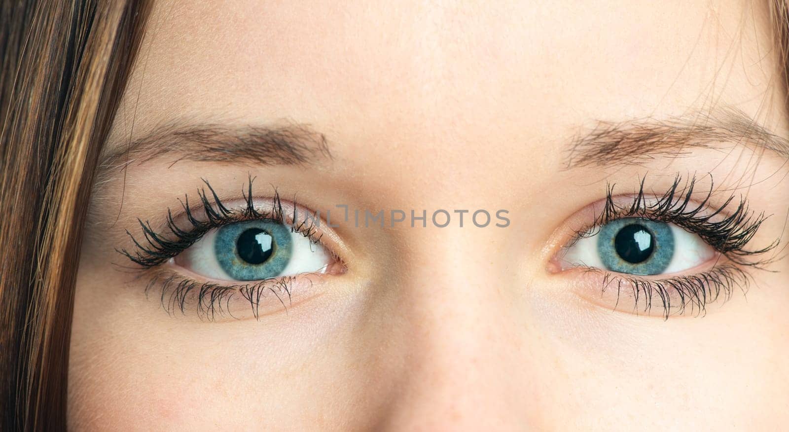 A woman's eyes
