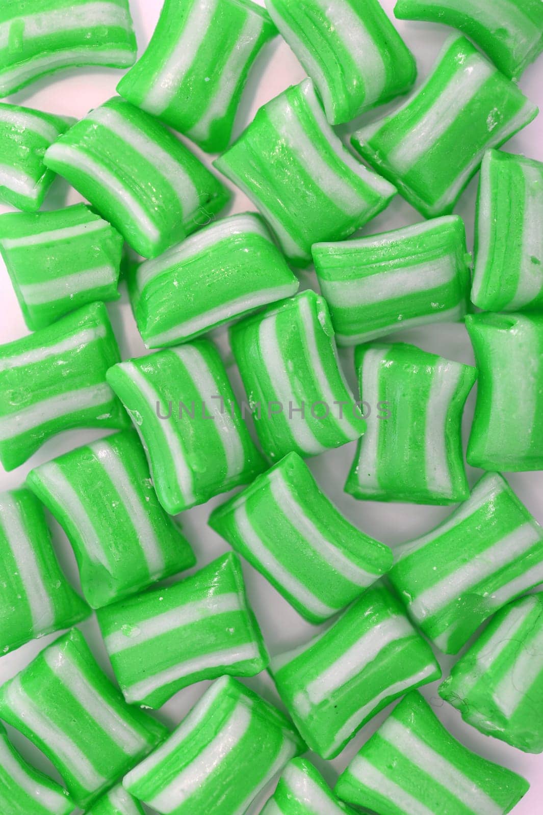 A close up shot of boiled sweets