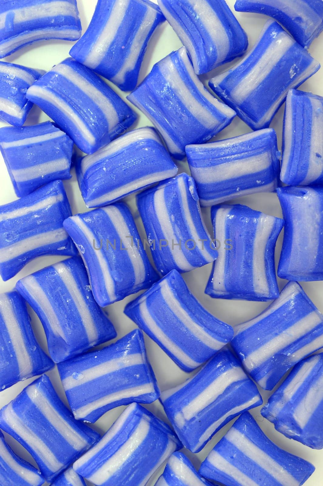 A close up shot of boiled sweets