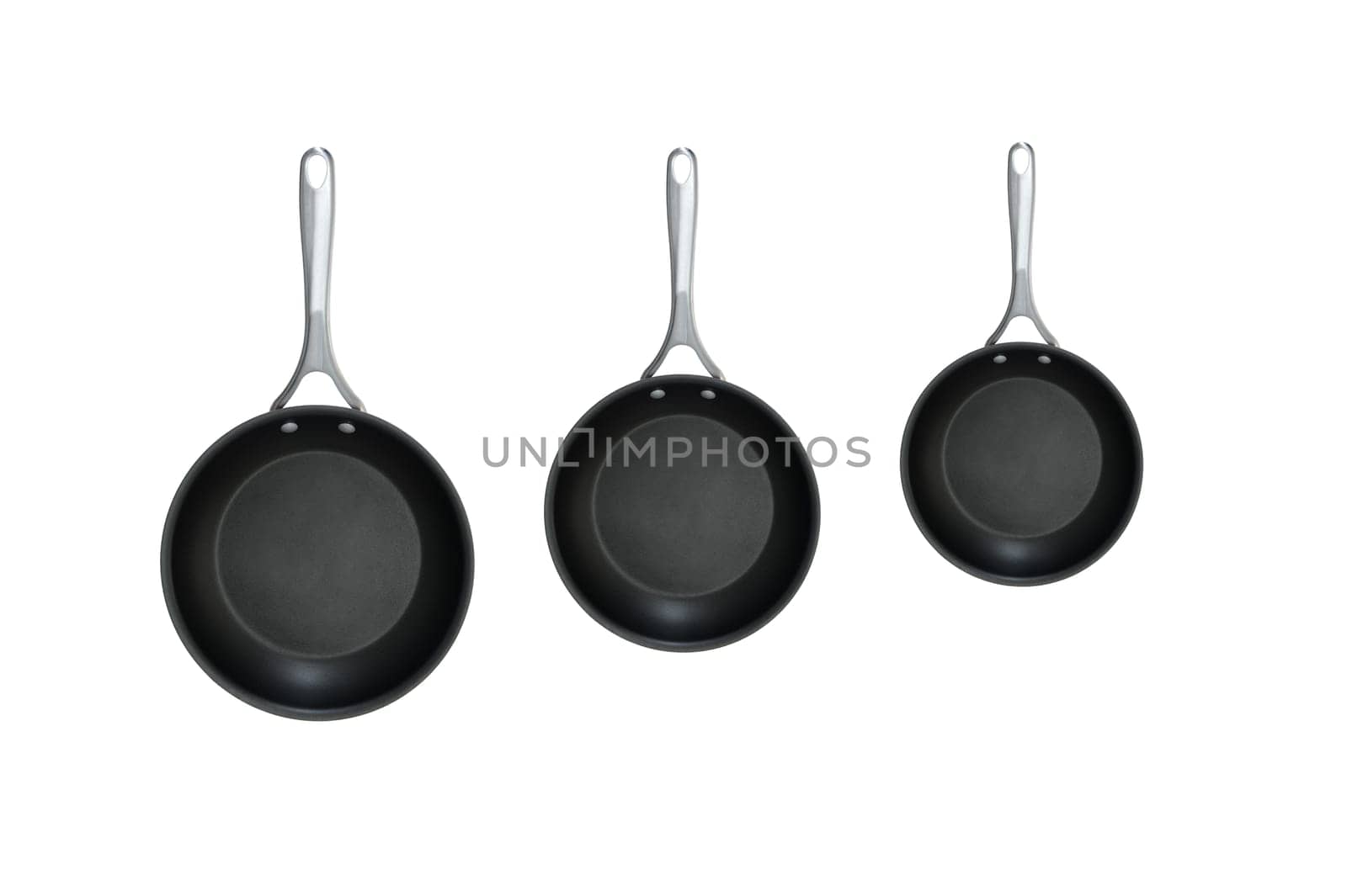 A close up shot of a kitchen frying pan