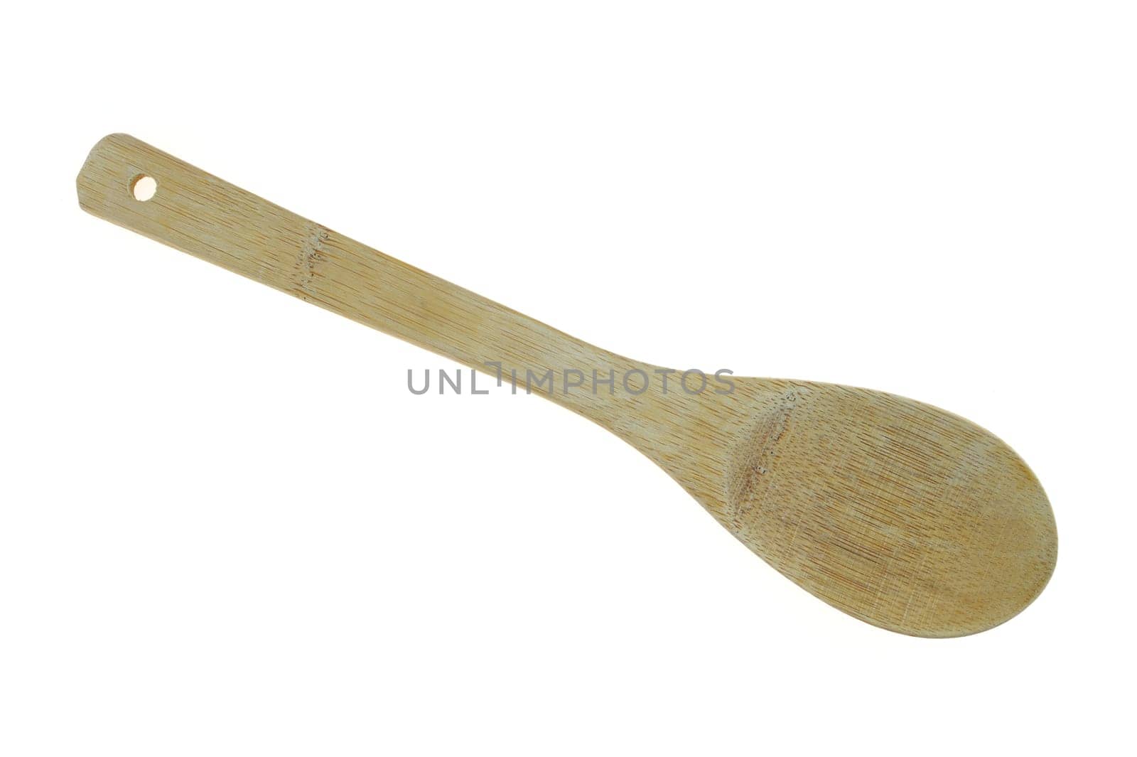 A close up shot of wooden spoons