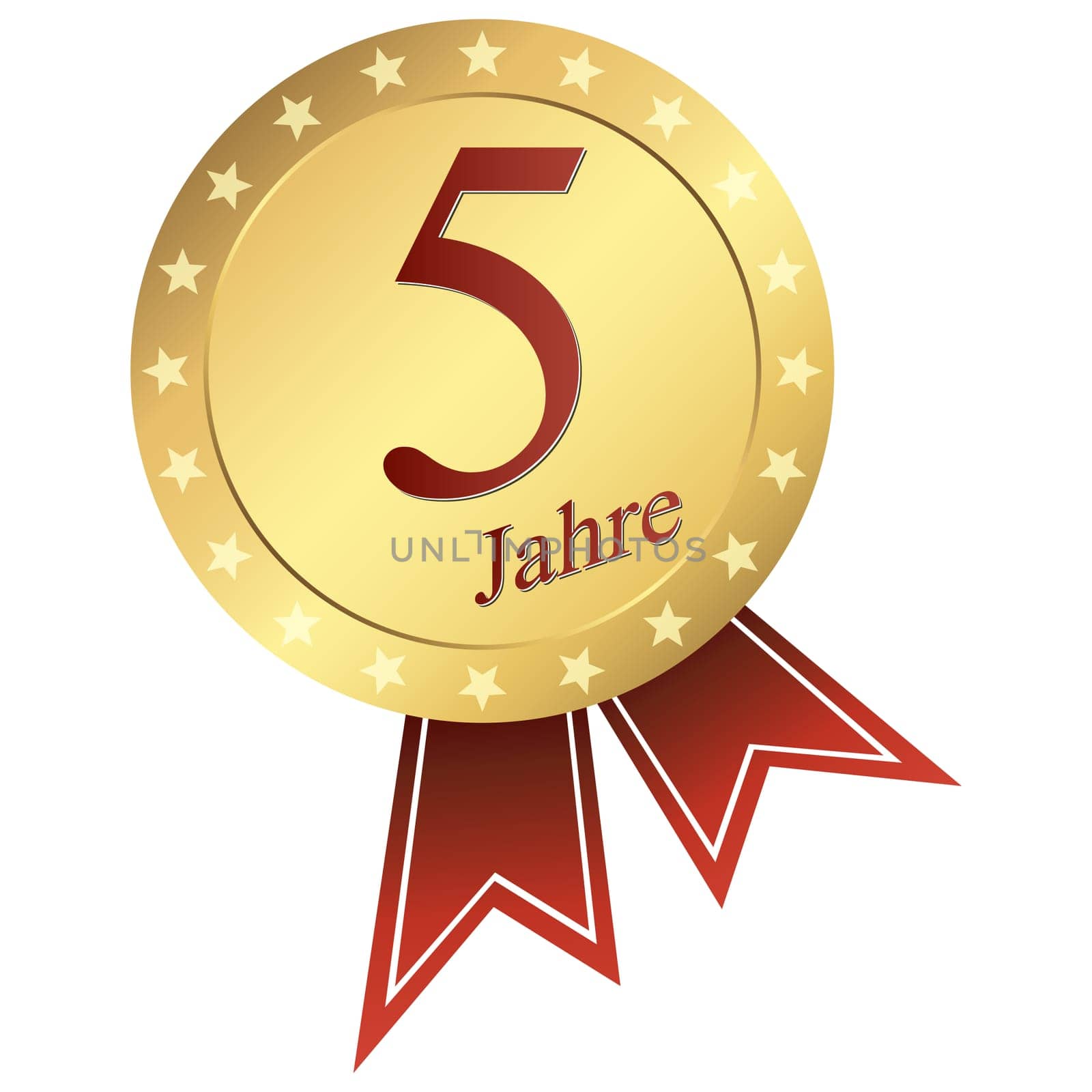 gold jubilee button german - 5 years