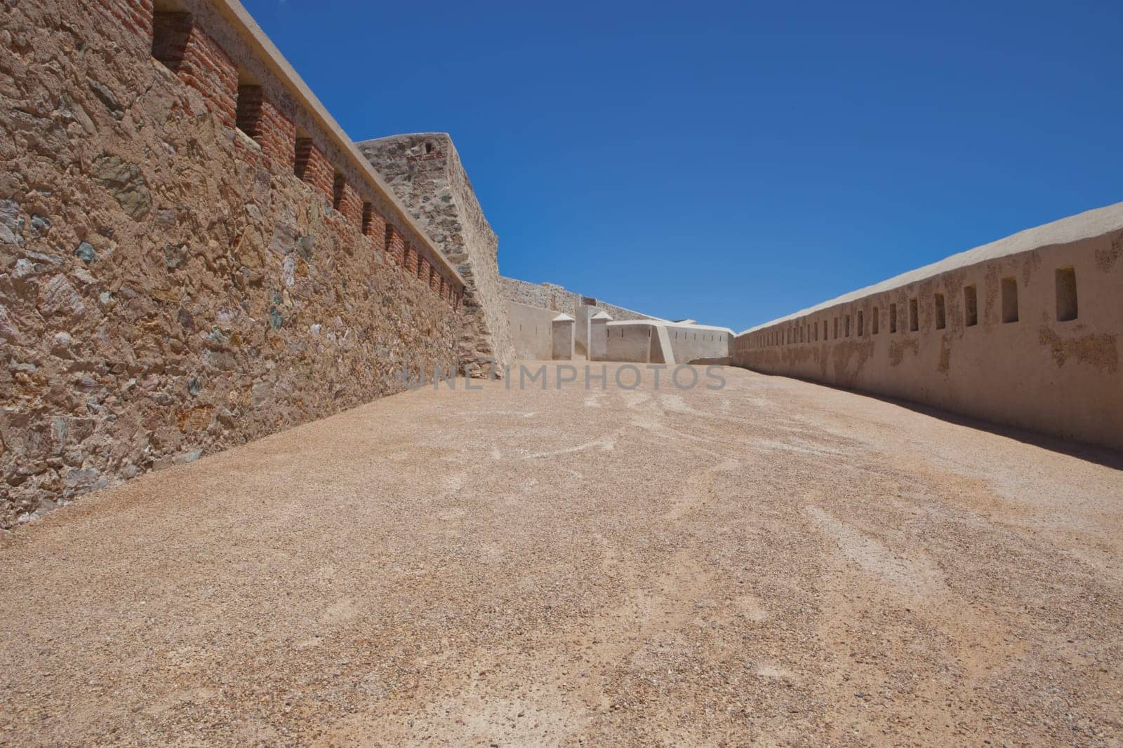 San Cristobal Fort, built in the 17th century during the Portuguese Restoration War. It was also important in 1811, during the  the Battle of Gévora and was marked on the Arc du Triomphe in Paris to commemorate the victory over the Spanish troops