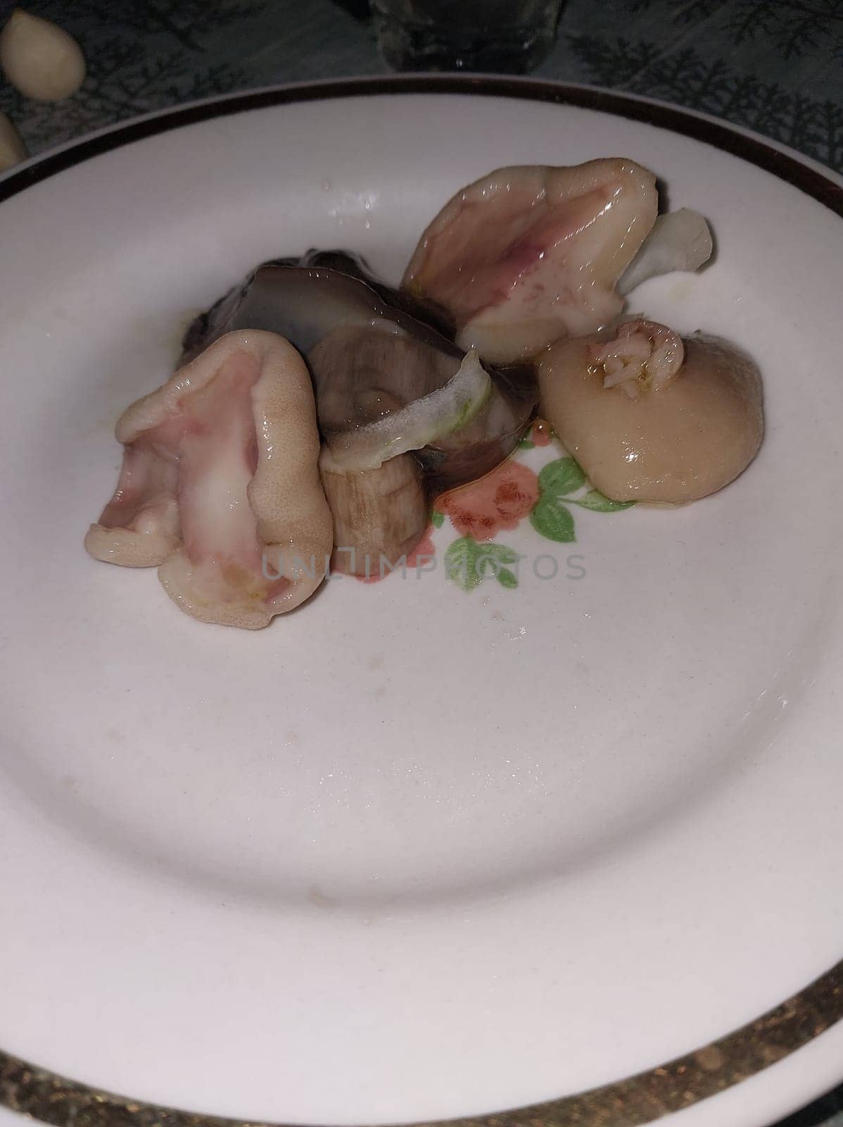 Edible mushrooms for the cooking and cooking