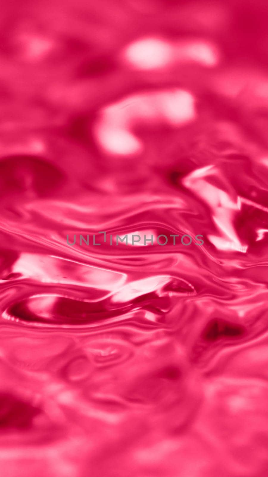 Viva Magenta gel texture. Monochrome trendy colour background. Gel texture monochrome. Trendy color 2023. High quality photo.