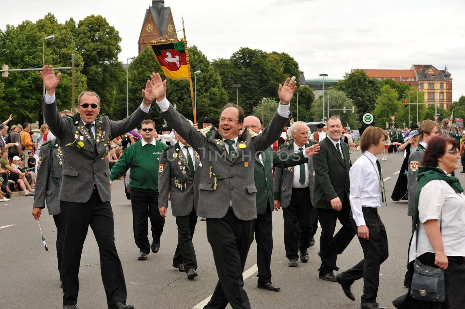 Schützenfest Hannover Schützenausmarsch