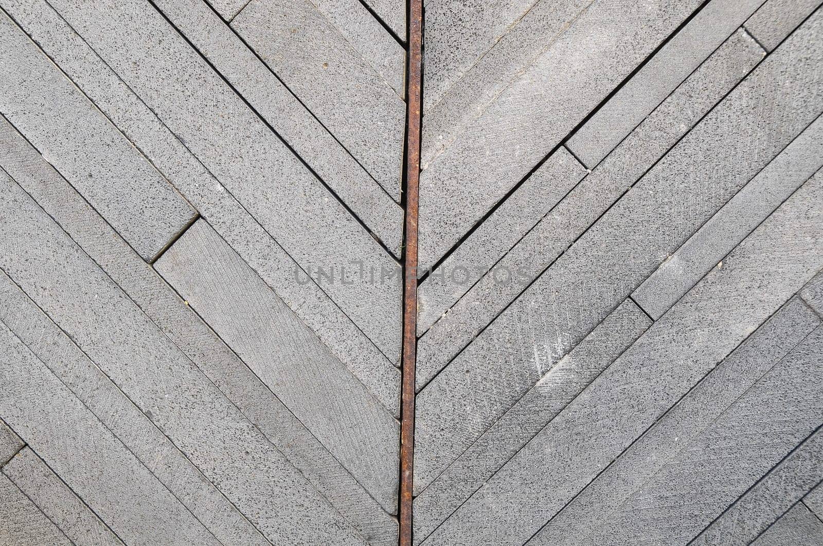Modern Rock Floor Texture made of thin rocks