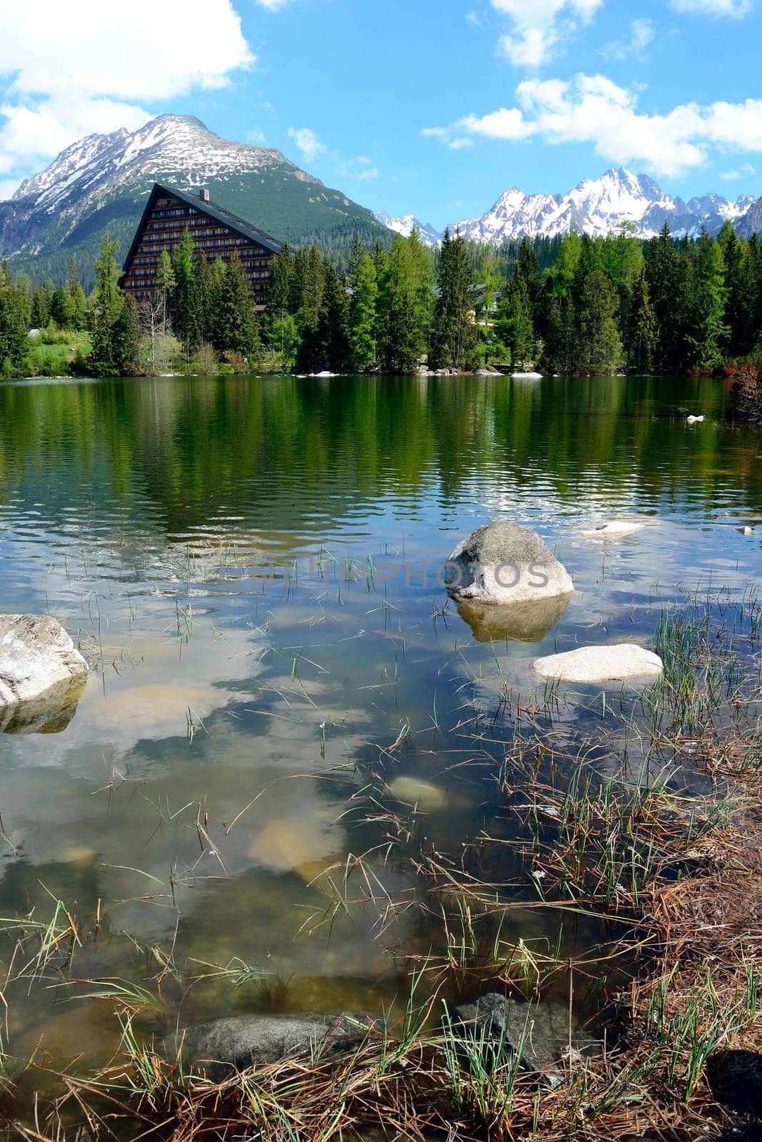 Lake in Tatra Mountains, Slovakia