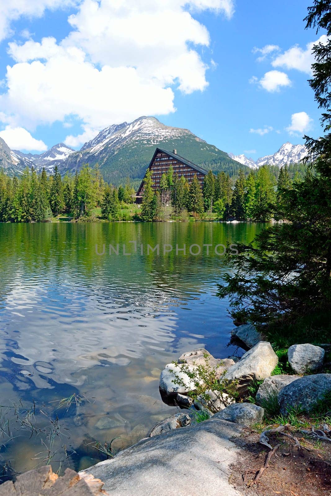 Lake in Tatra Mountains, Slovakia