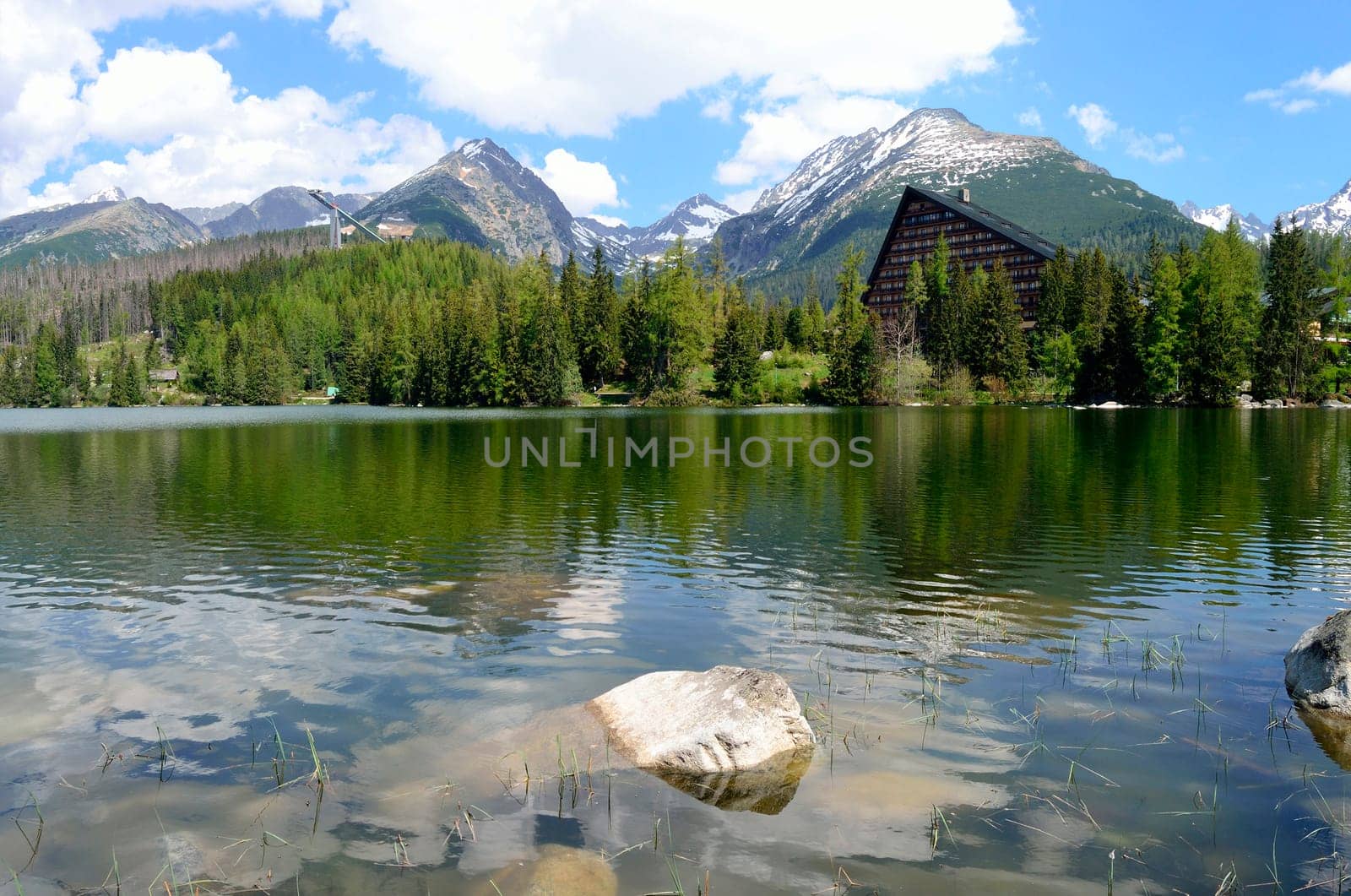 Lake in Tatra Mountains, Slovakia