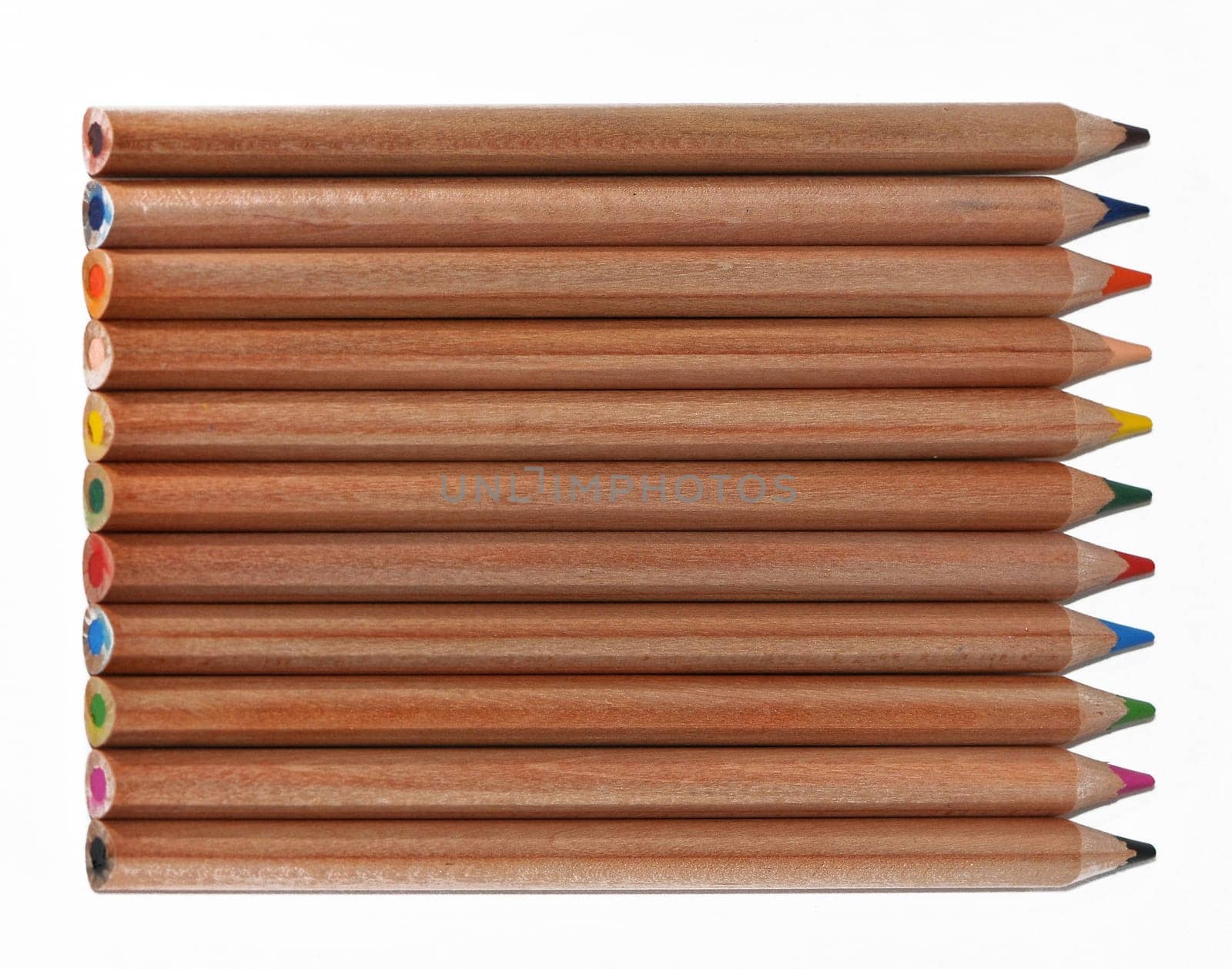 Wooden crayons