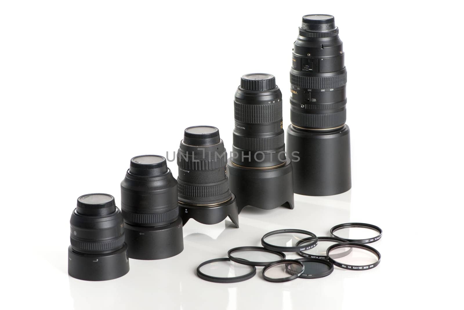 Lens with filter
