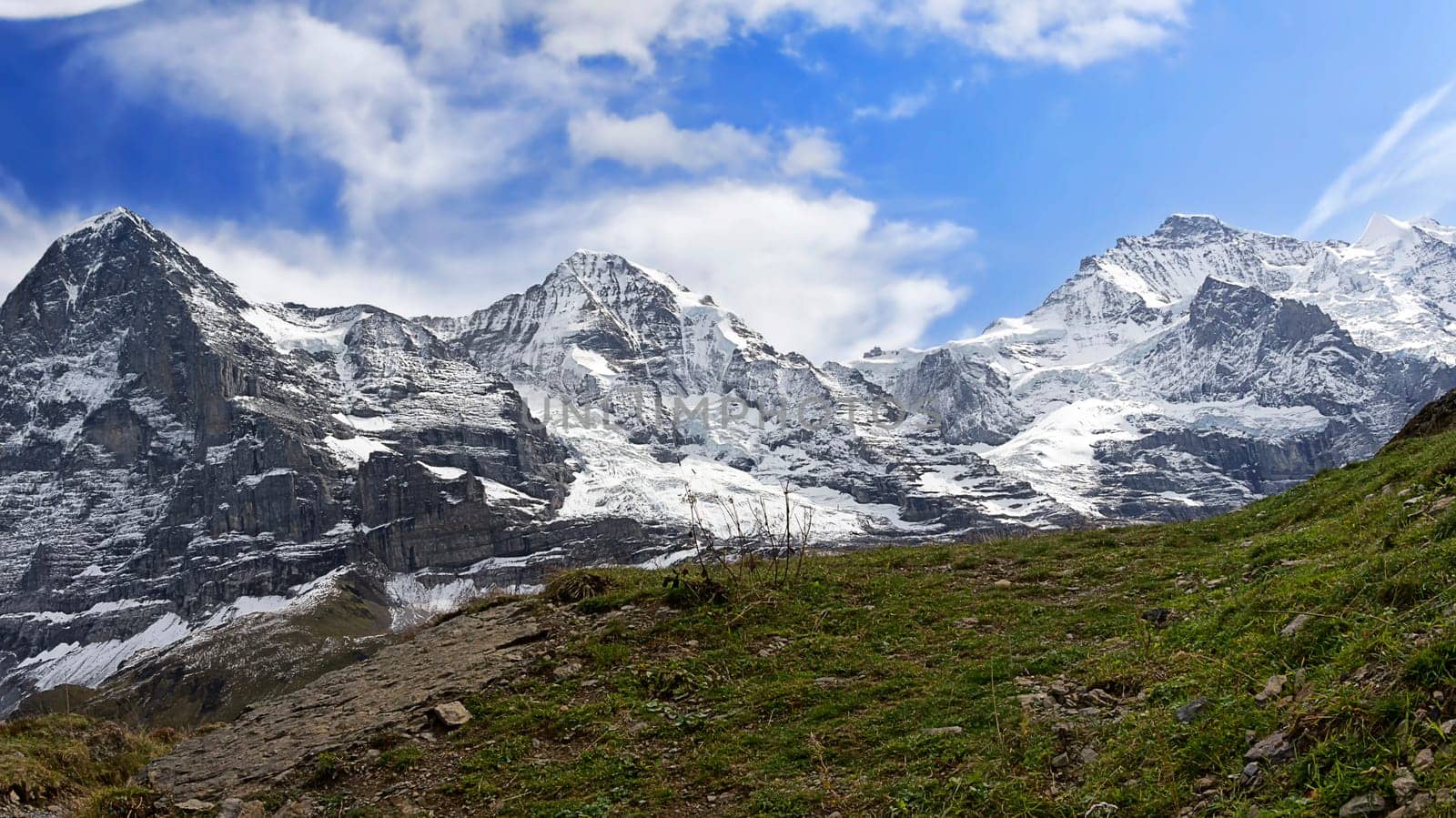 The triad of the Bernese Alps