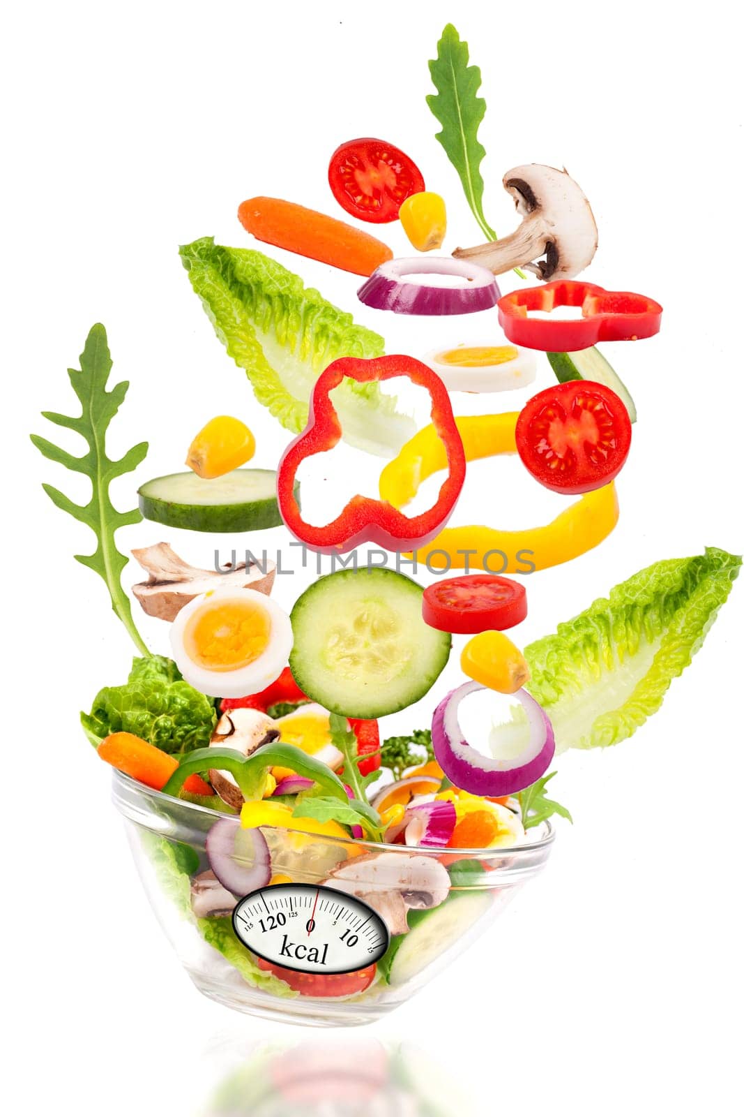 Salad with zero calories
