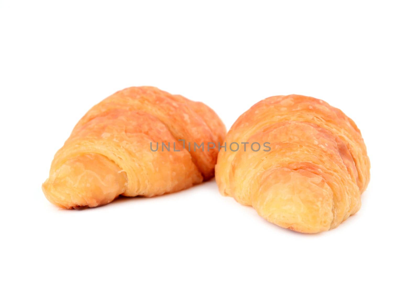 croissant isolated on white background