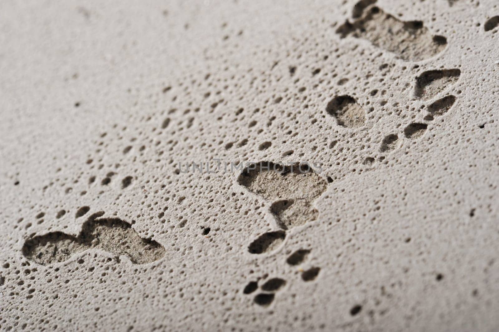 fresh cast light grey cast concrete background