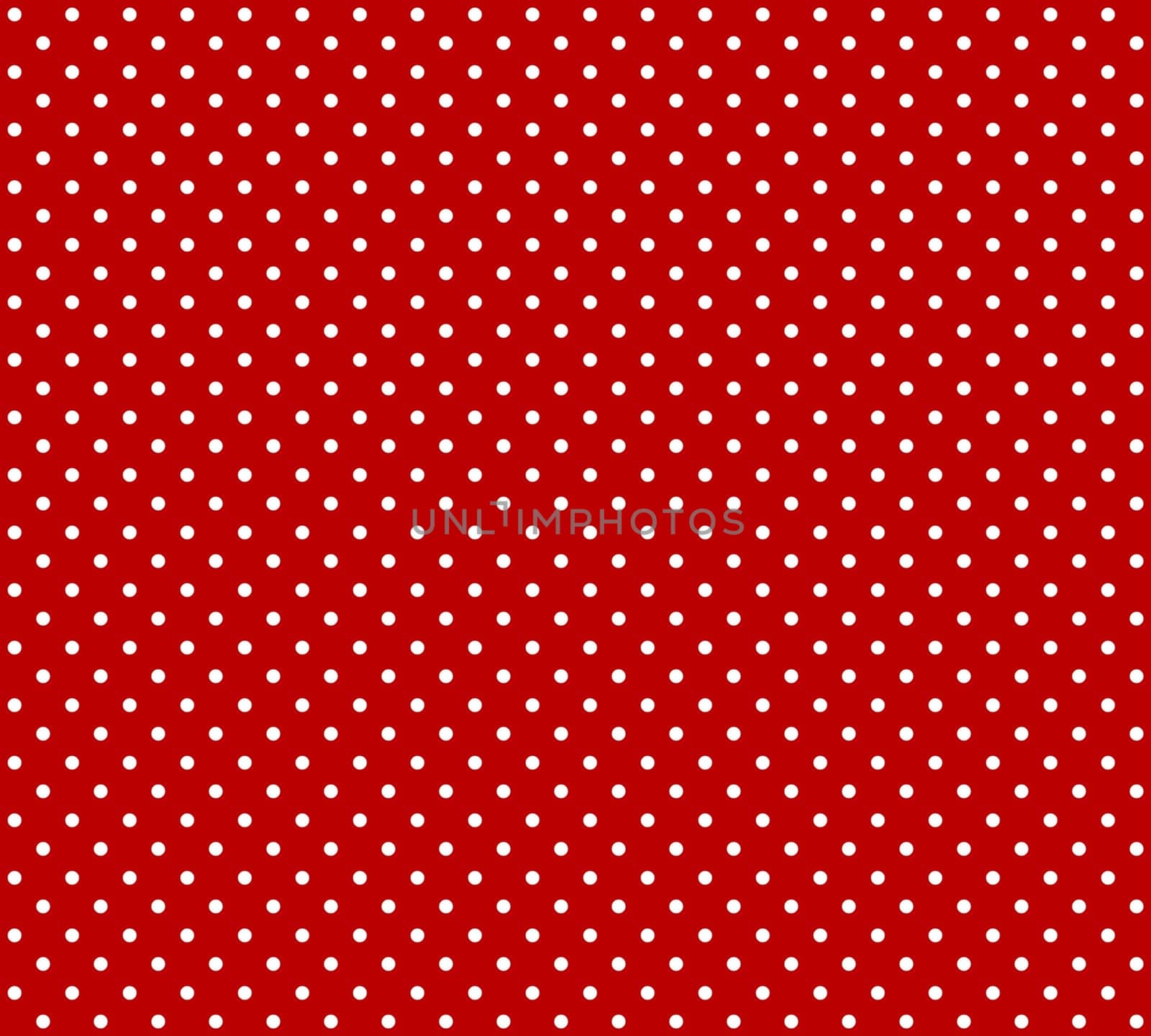 Red background with white dots