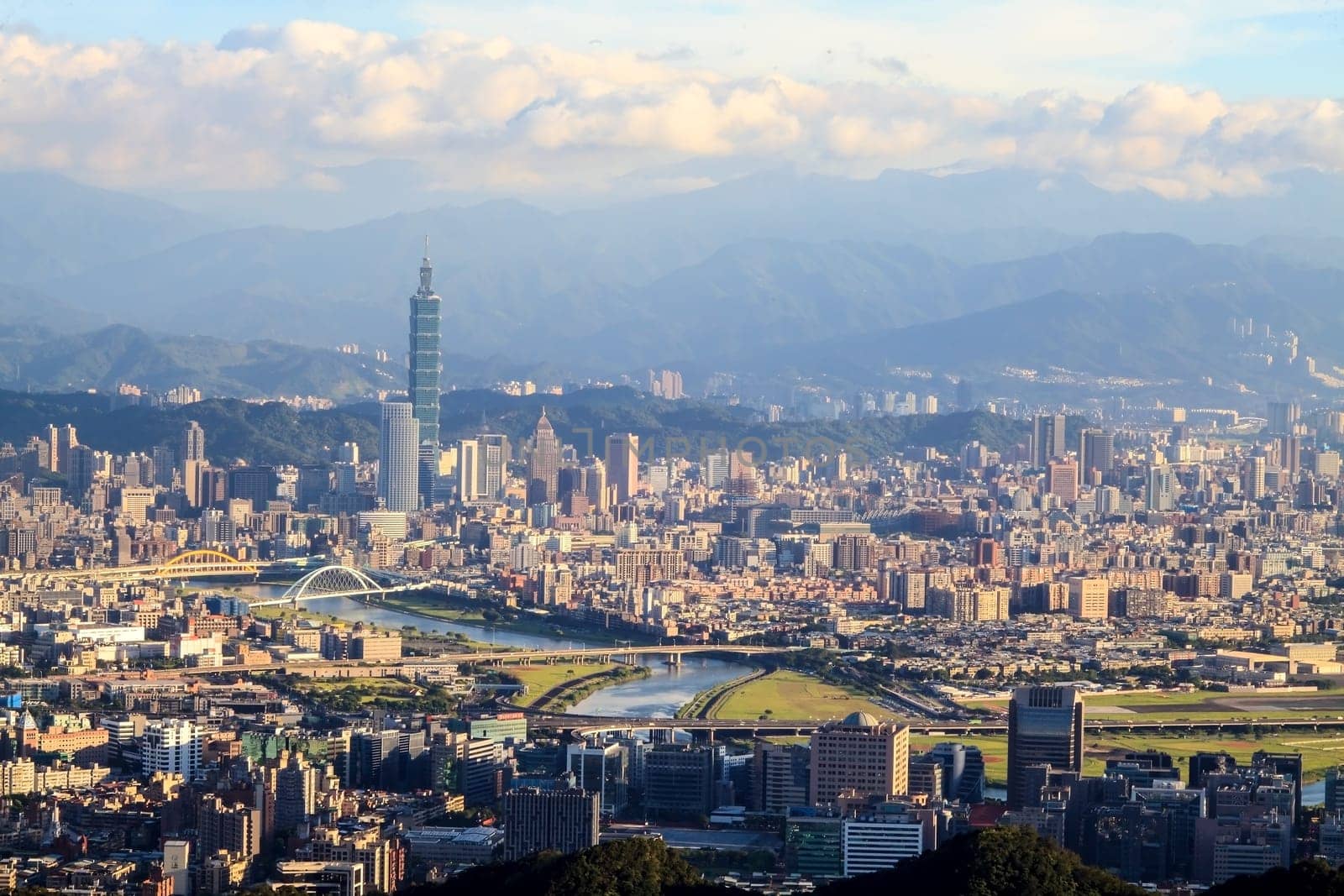 the view of Taipei city, Taiwan for adv or others purpose use