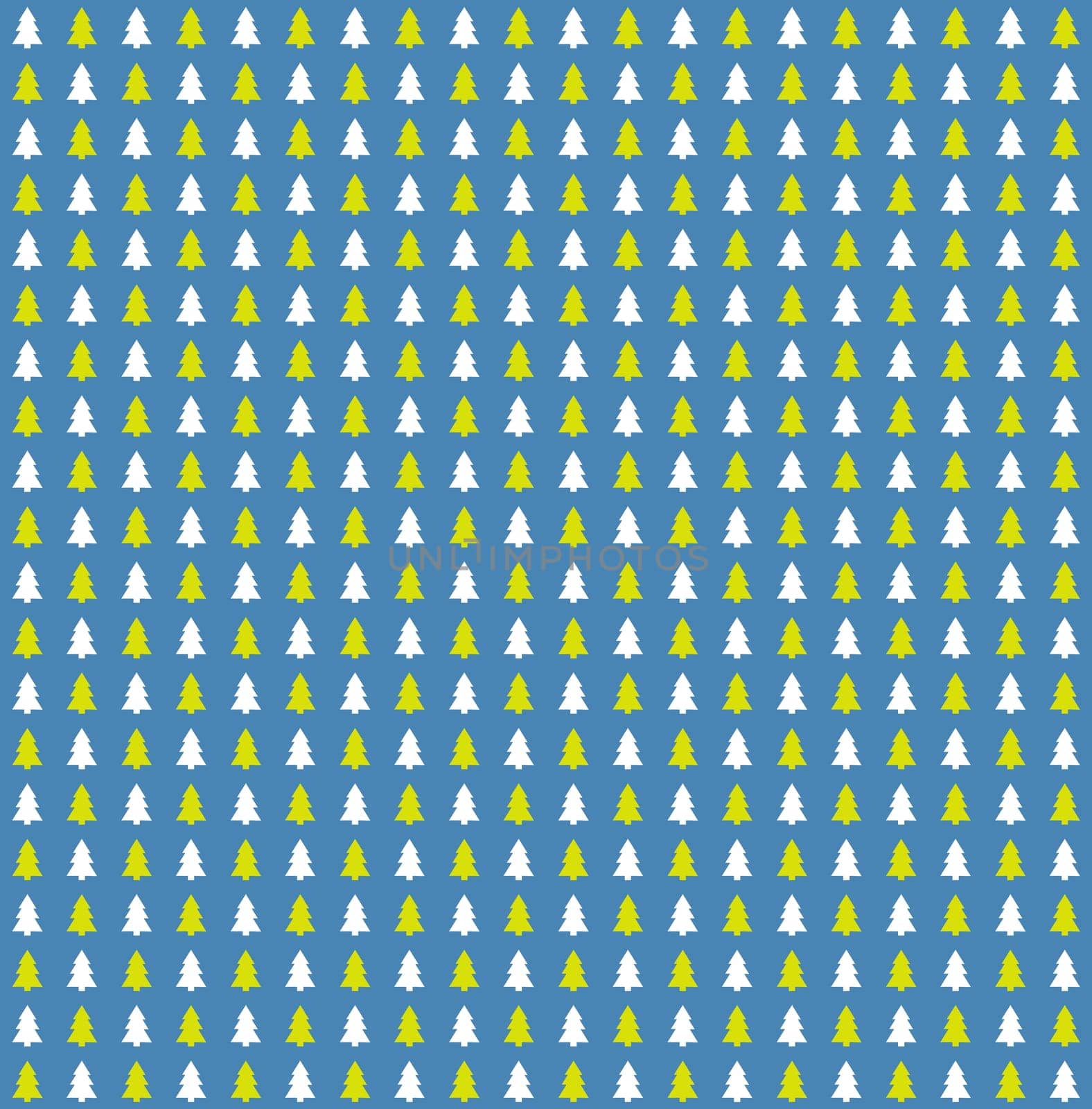 Modern Christmas background with fir trees