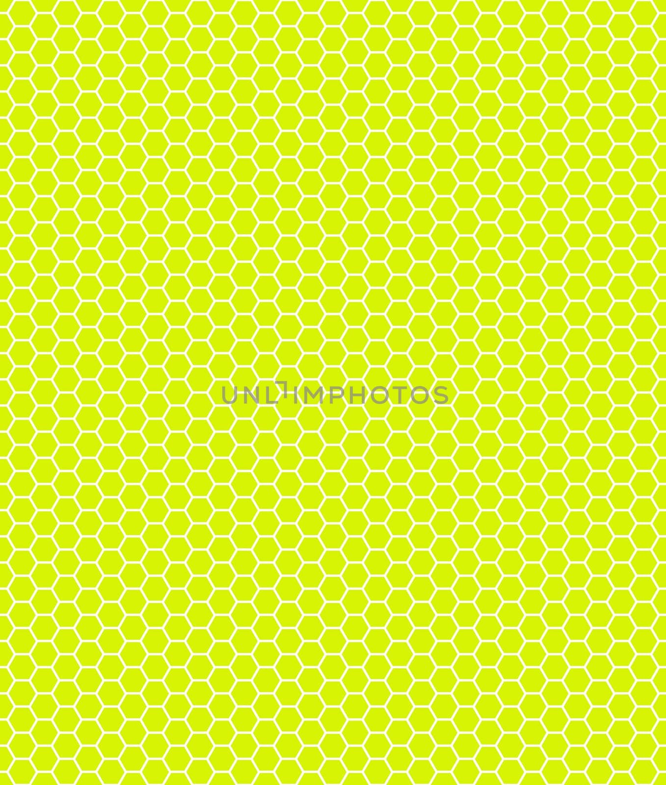 Honeycomb structure yellow