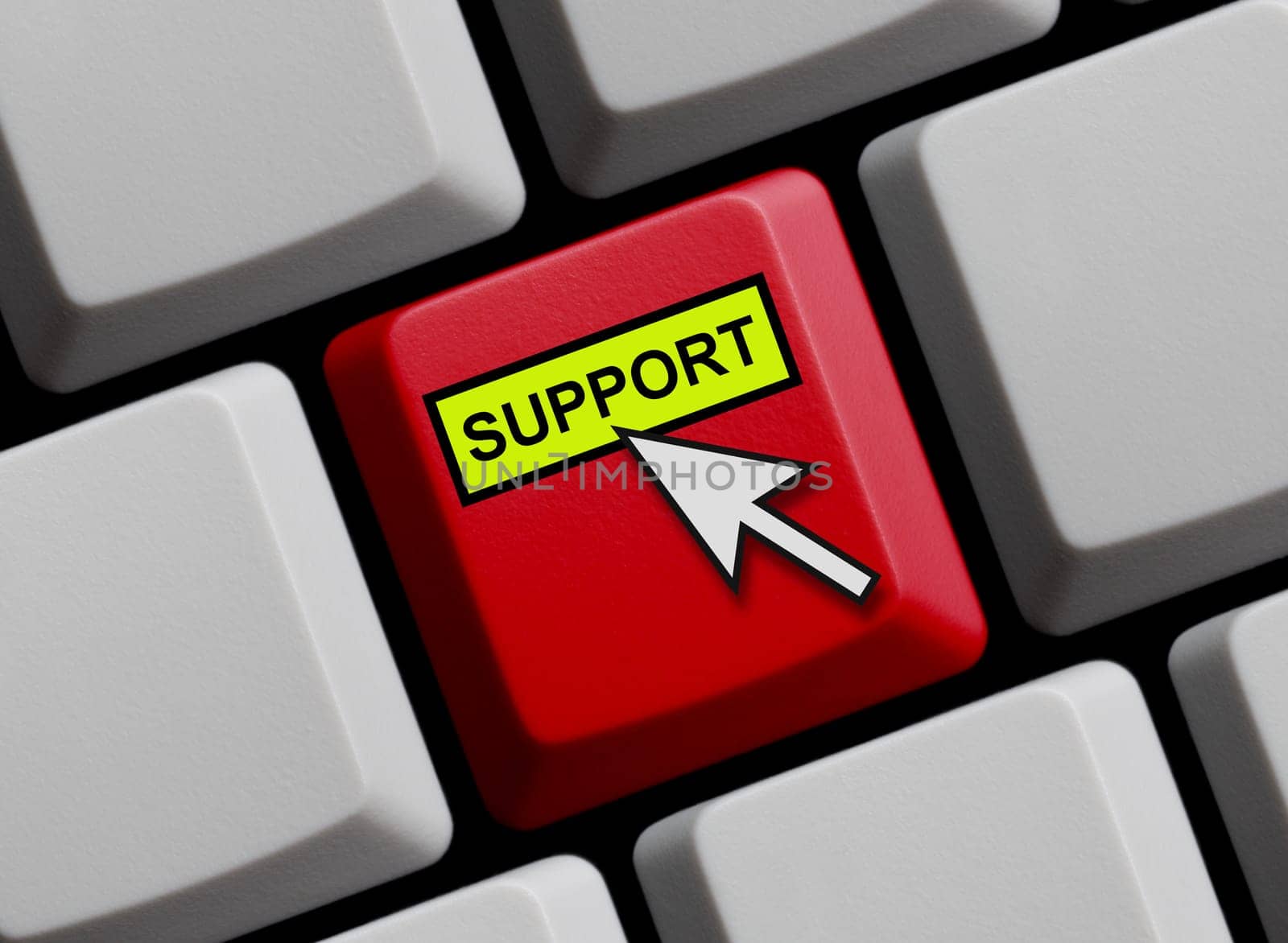 Keyboard red: Support online