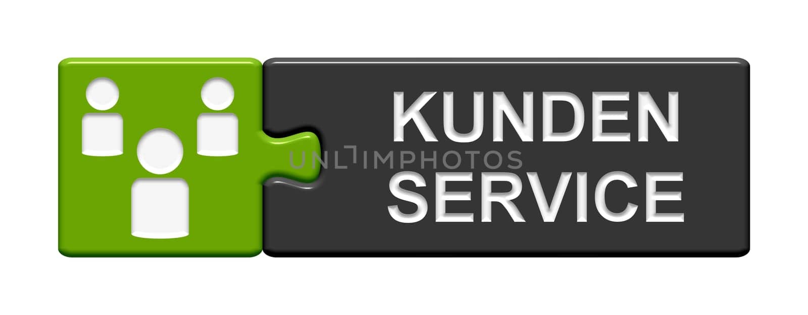 Puzzle Button: Customer Service