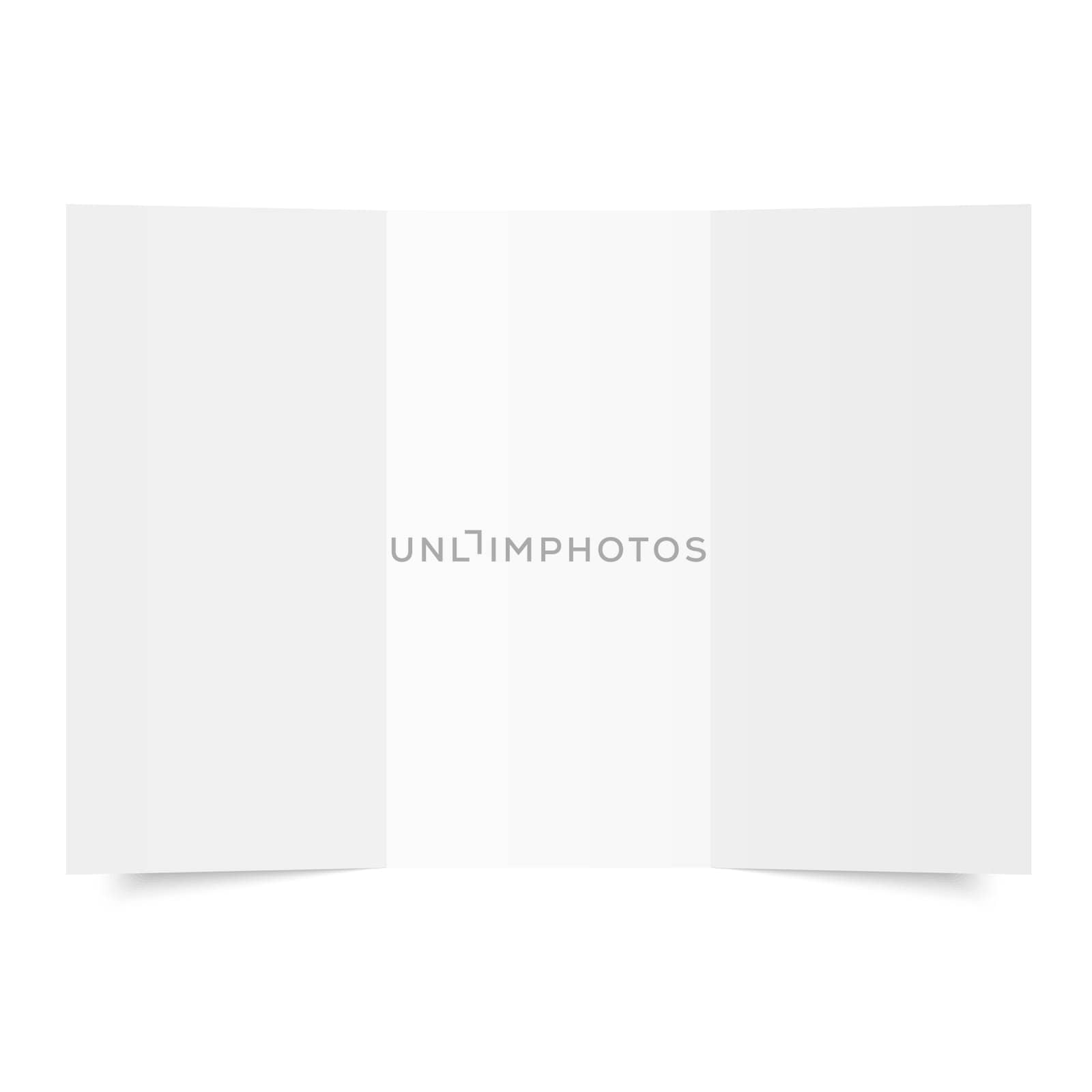 Brochure - white bent
