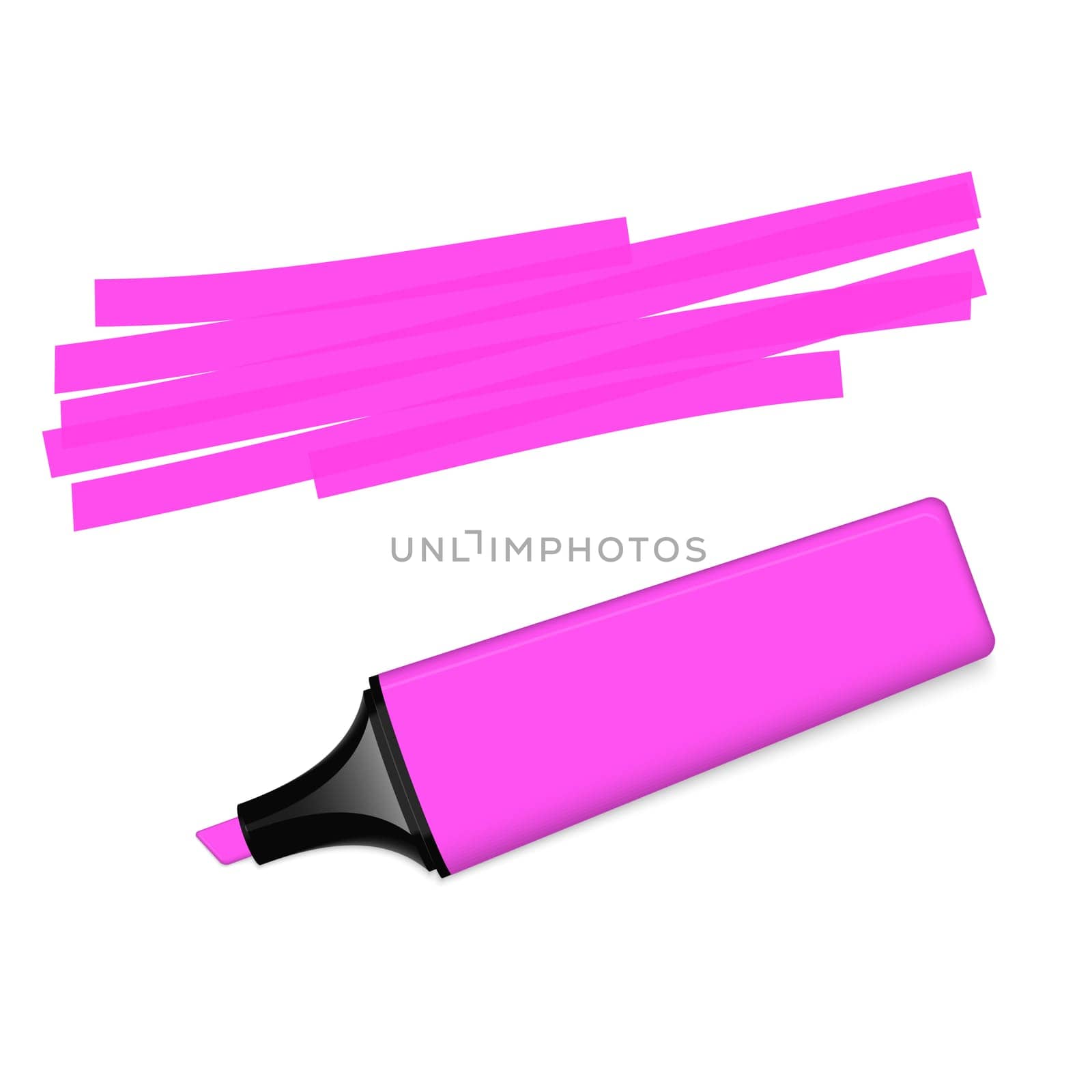 Highlighter with marker
