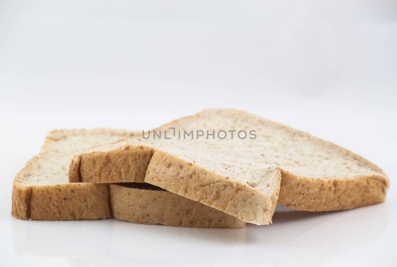 Slices of whole wheat bread