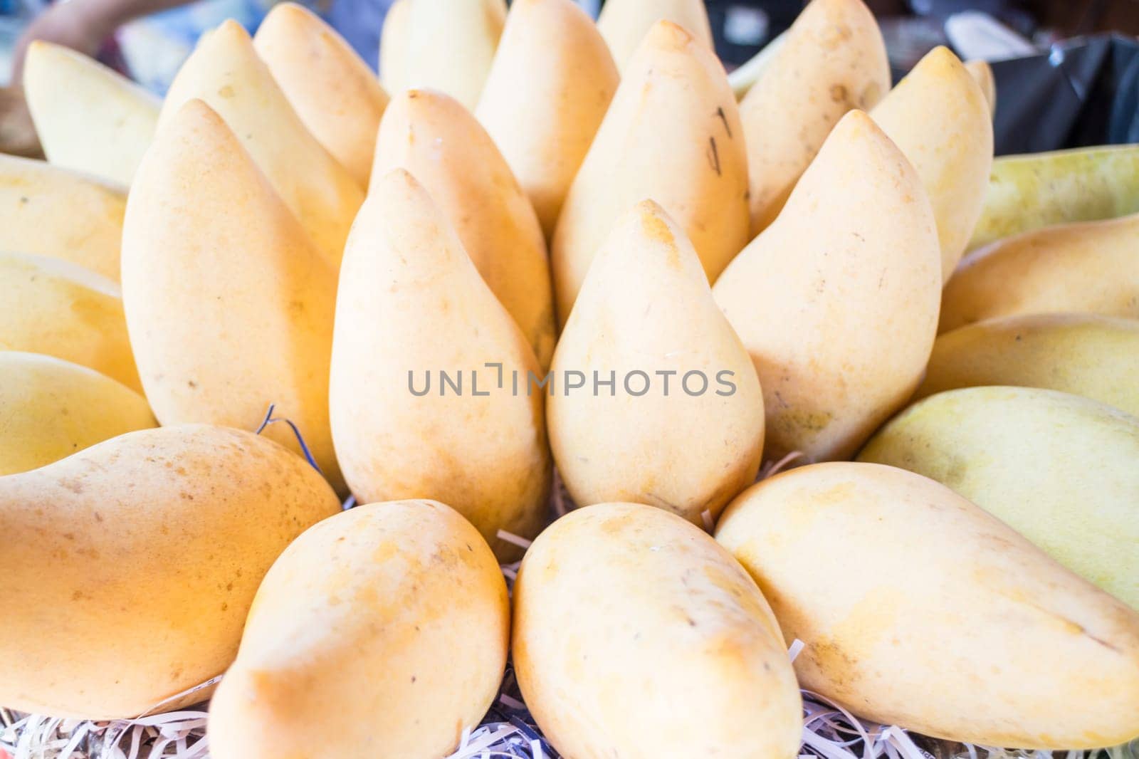 Group of sweet ripe mangoes, stock photo