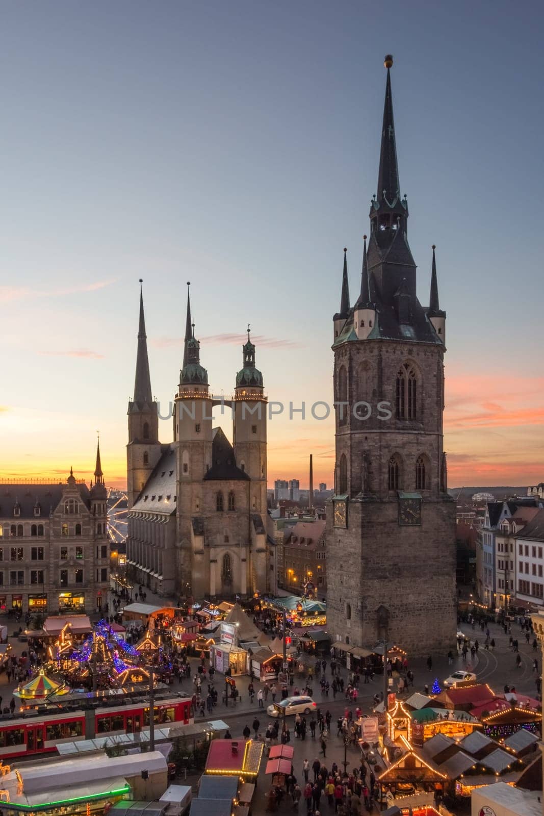 HALLE (SAALE), GERMANY - DECEMBER 16