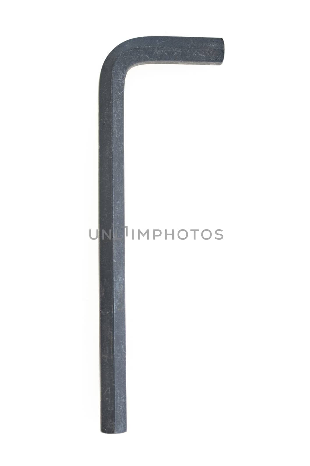 A close up shot of a Allen Key tool
