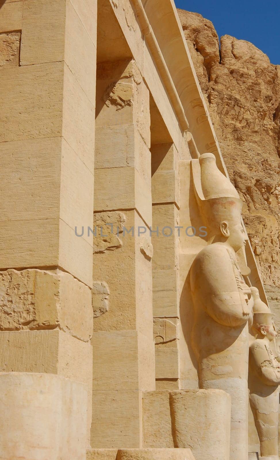 Hatshepsut temple at Deir-el-Bahri, Egypt