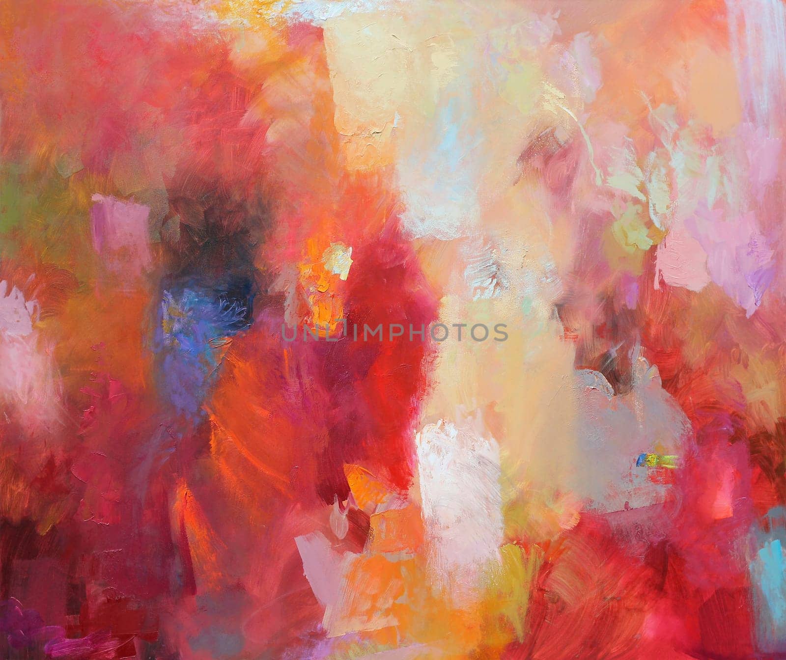 abstract painting textures on canvas