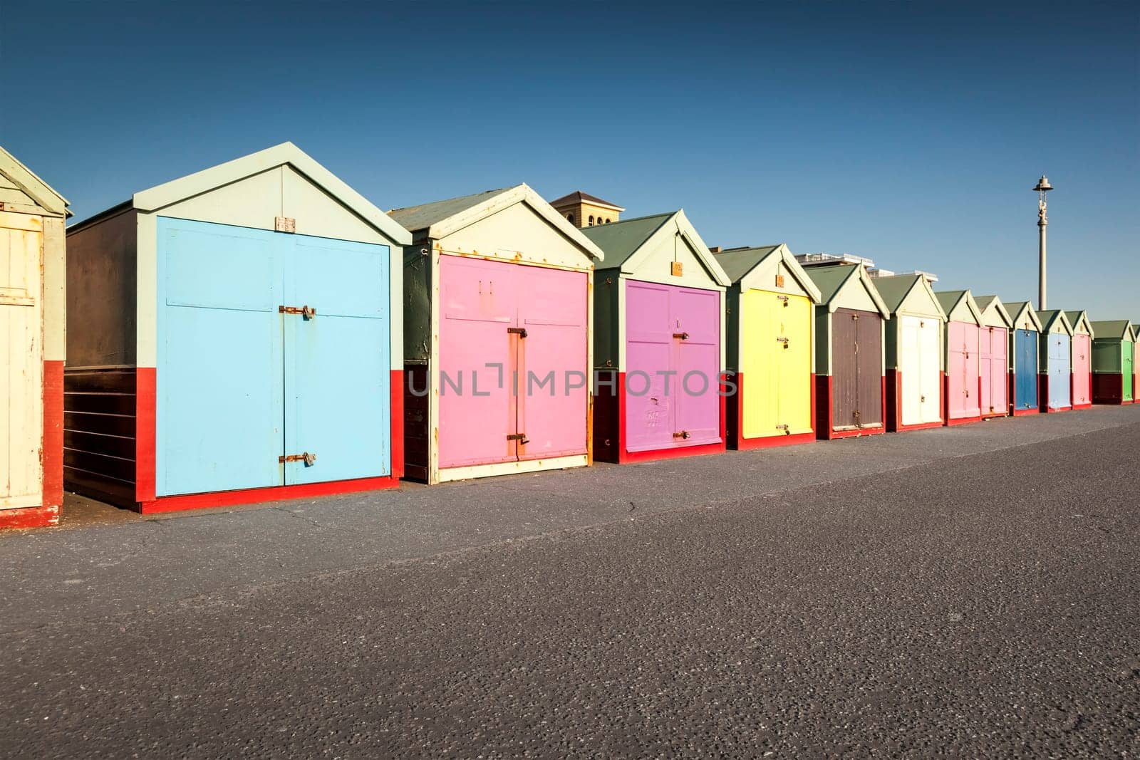 An image of the nice Brighton beach huts
