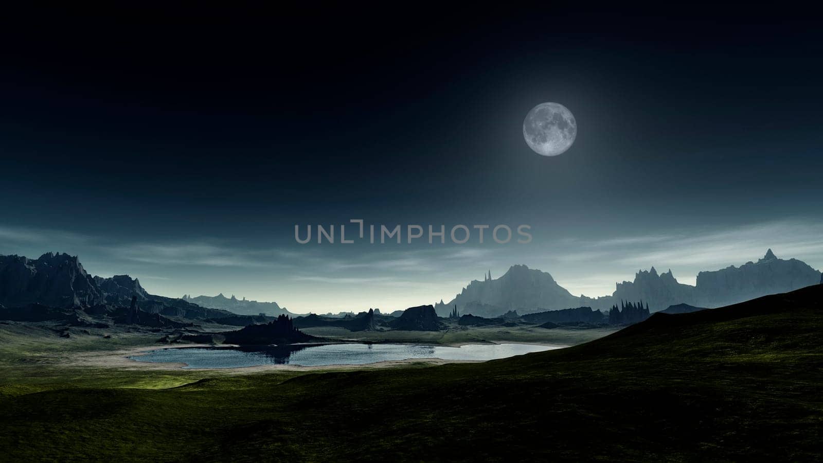 An image of a Fantasy landscape