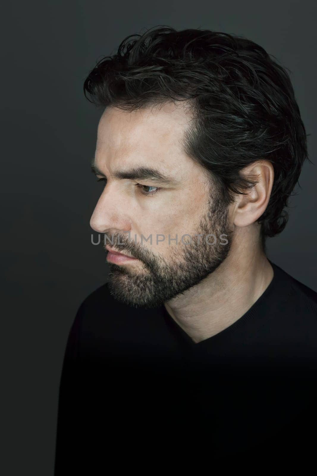 An image of a handsome man with a beard