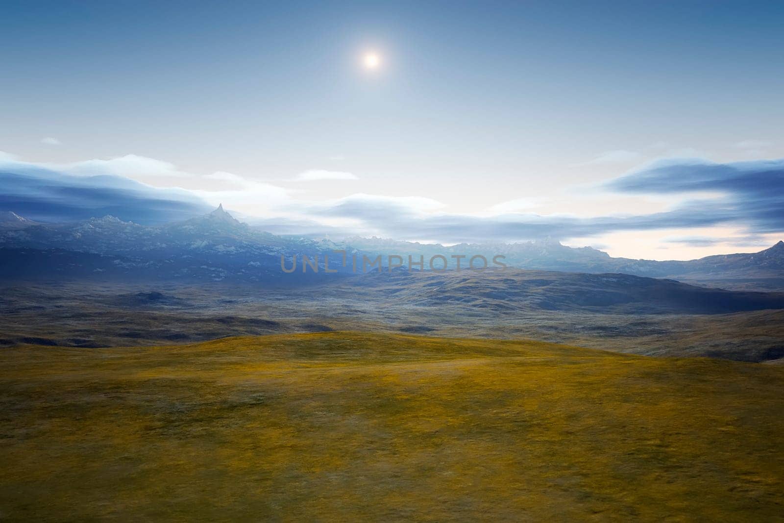 An image of a landscape without vegetation