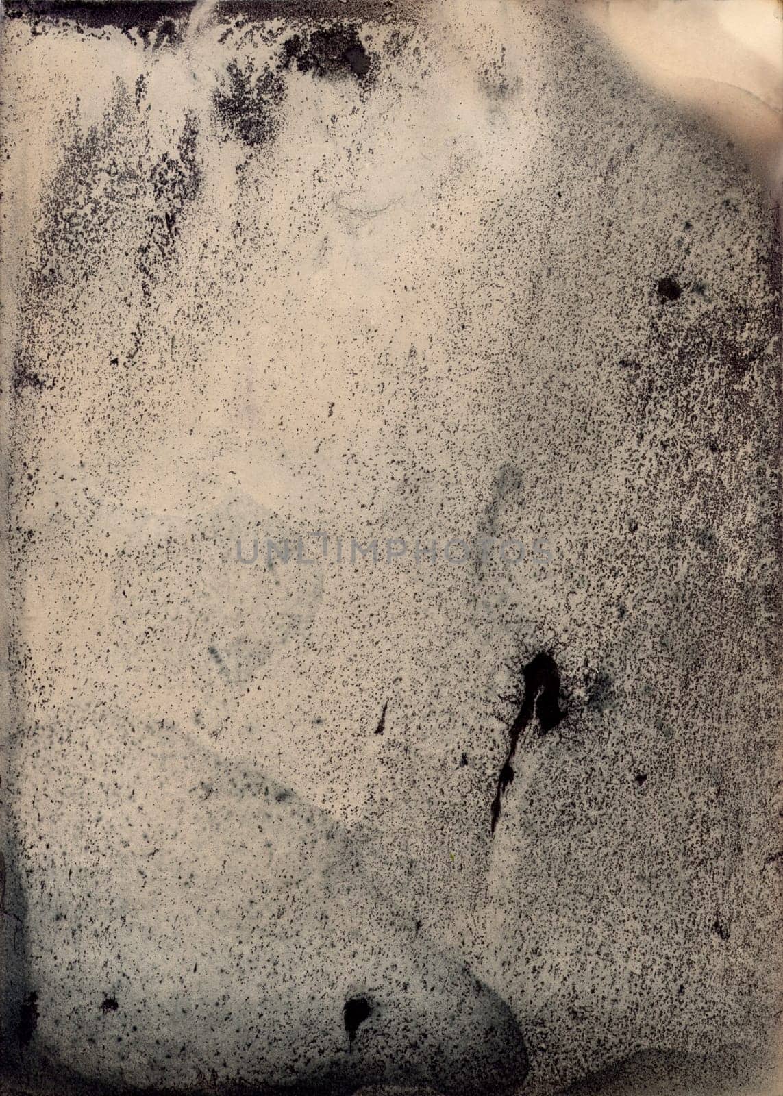 old spotty sticky paper