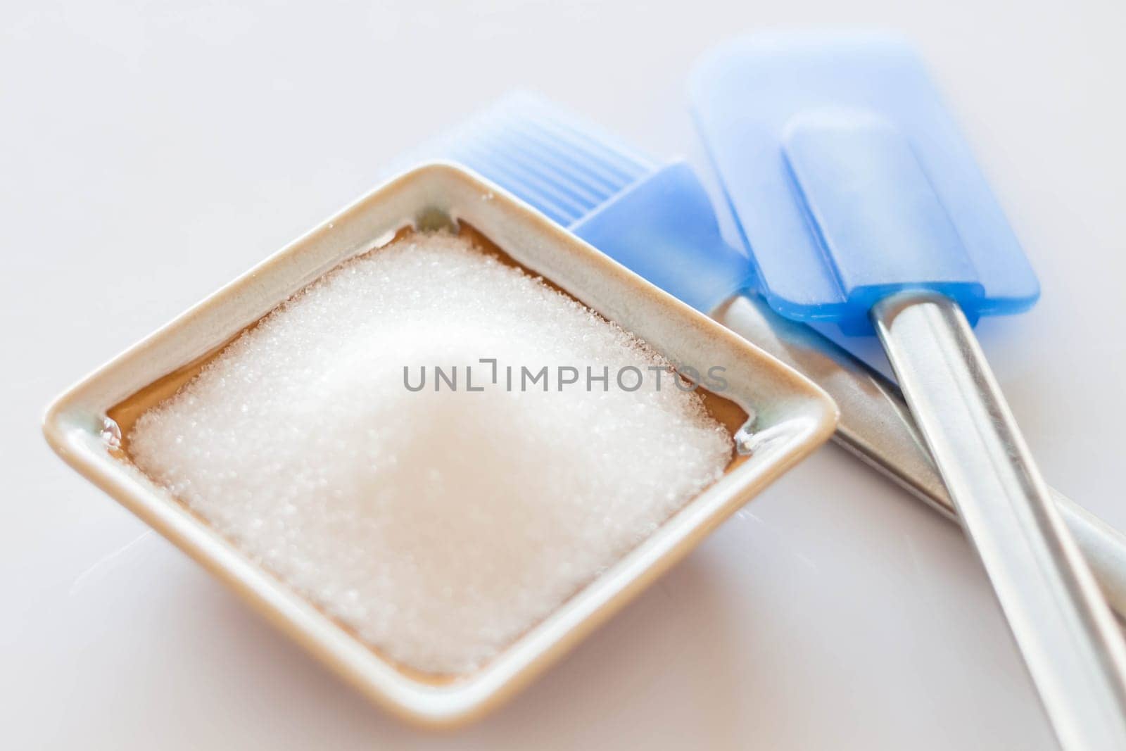 White sugar prepare for bakery ingredient